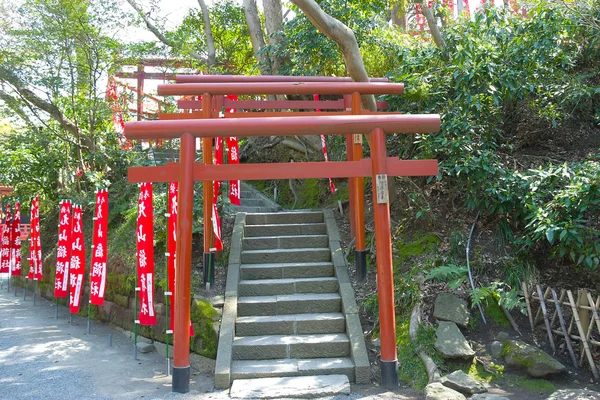 Corredor de portões de torii — Fotografia de Stock