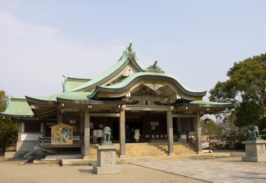 hokoku jinja Tapınak, osaka, Japonya