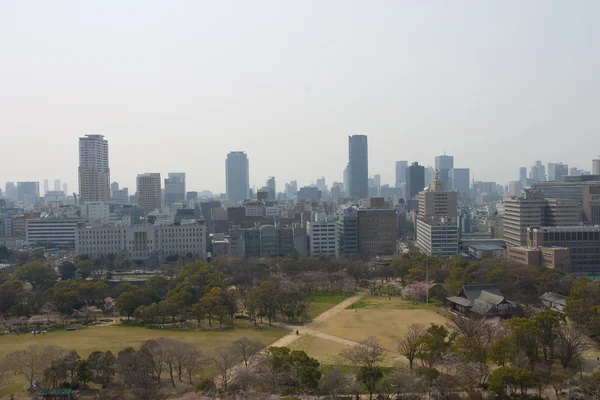 Osaka vista de la ciudad, Japón —  Fotos de Stock