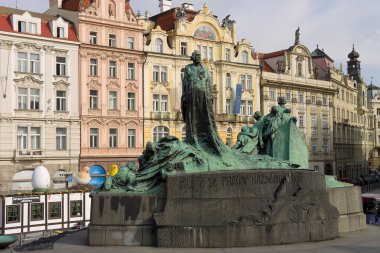 Anıt için jan hus Prag