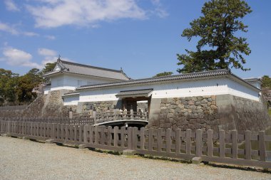 Odawara castle, Japan. National Historic Site clipart
