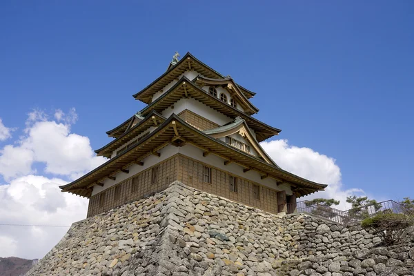 Takashima kasteel belangrijkste houden — Stockfoto