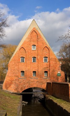 Bridge house Gdansk, Polonya