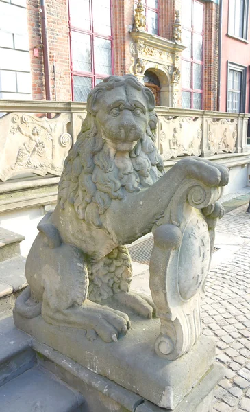 Aslan heykeli — Stok fotoğraf