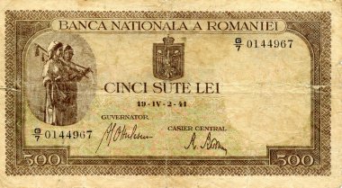 1941 dolaylarında para-Romanya