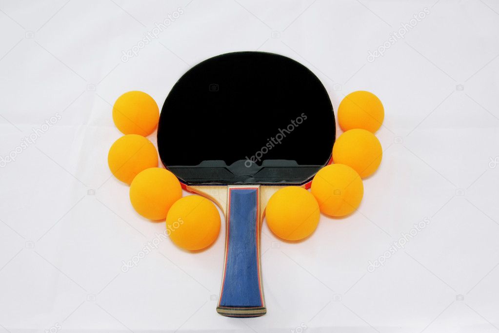 Table Tennis racket and Balls