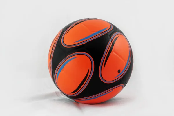 Orange futsal ball — Stock Photo, Image