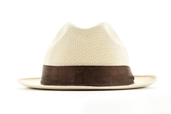 Hafif kahverengi şapka — Stok fotoğraf