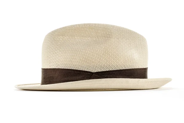 Hafif kahverengi şapka — Stok fotoğraf