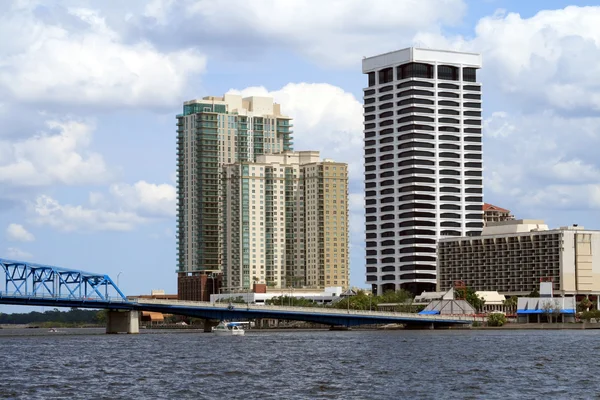 Jacksonville, skyline di florida — Foto Stock