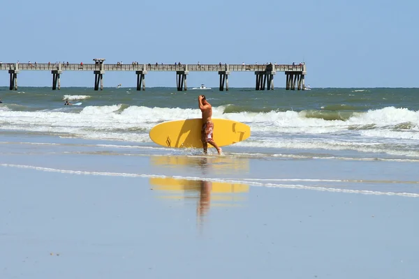 佛罗里达州杰克逊维尔海滩 — 图库照片