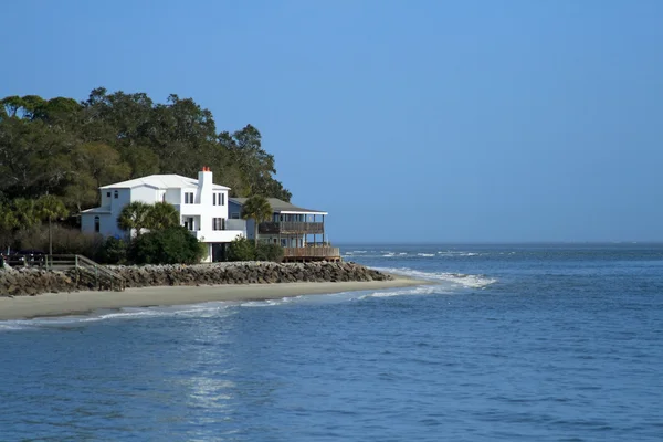 ジョージアの海岸セント サイモンズ島します。 — ストック写真