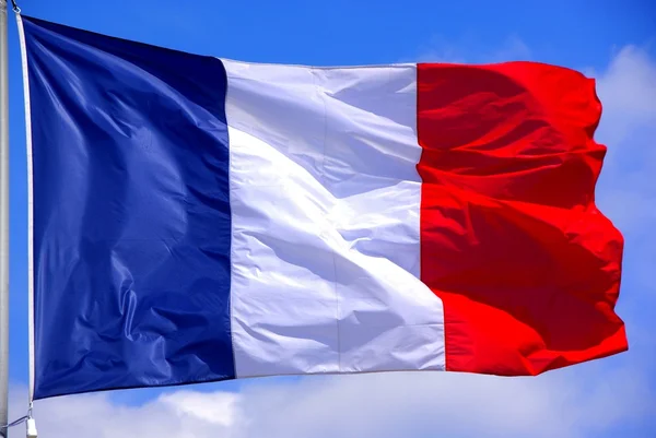 Flaga Francji Obraz Stockowy