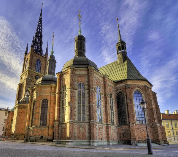 stock image Beautiful medieval church.