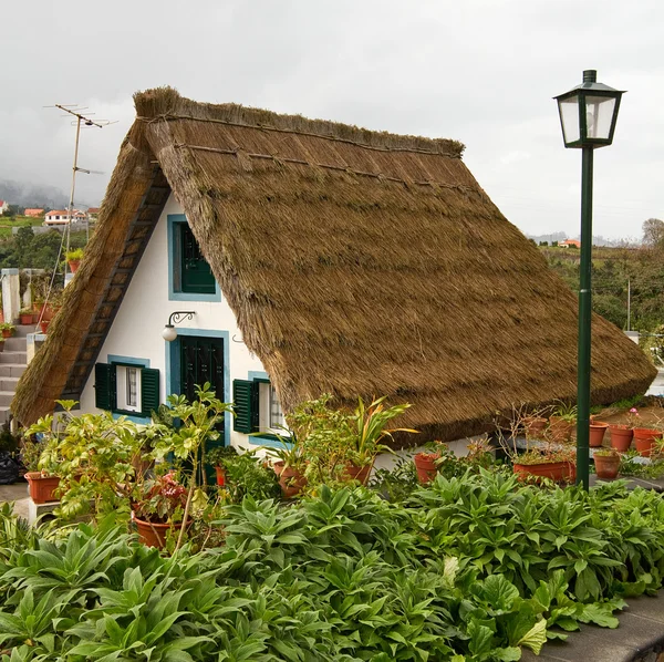 stock image Thatched cottage.