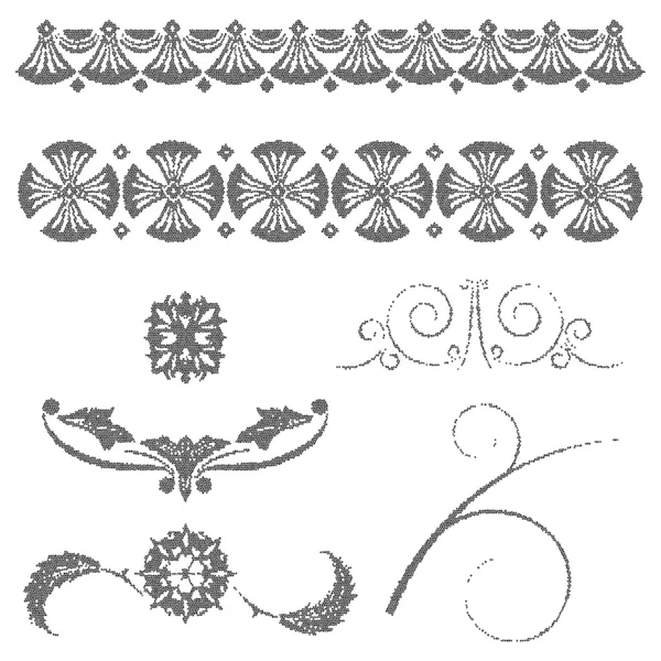 Décoration vectorielle Mosaïque — Image vectorielle