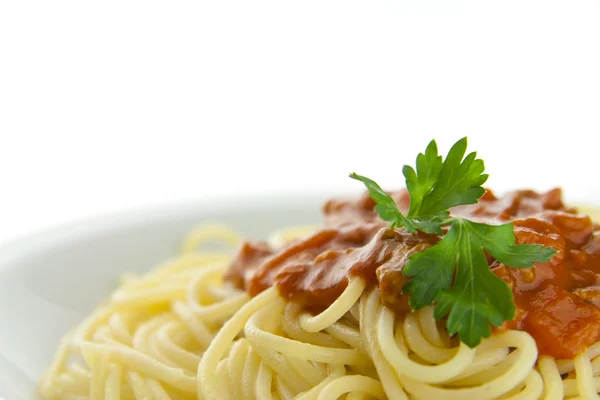 stock image Spaghetti on a plate