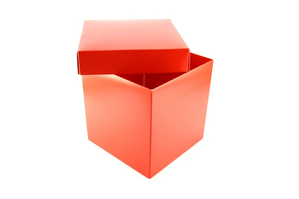 Half open box — Stock Photo, Image