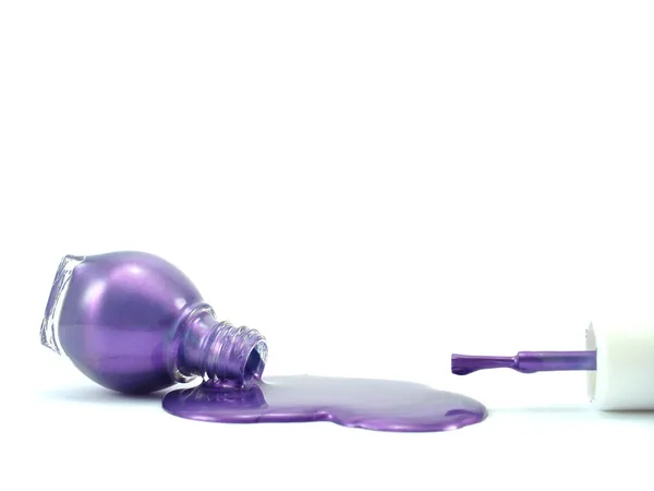 Purple spilled — Stock Photo, Image