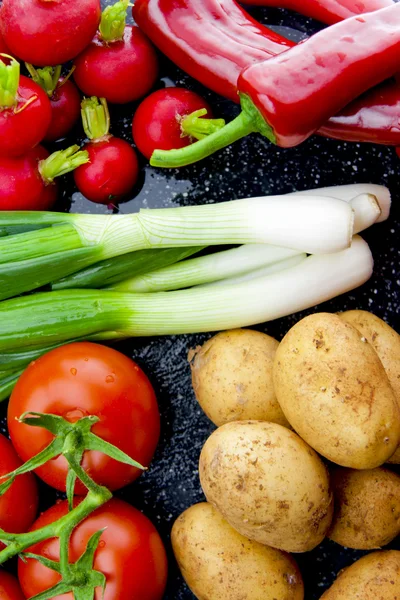 Zöld élelmiszer Stock Kép