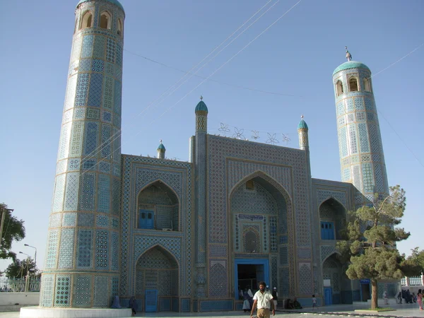 Блакитна мечеть Мазарі-Шаріф — стокове фото