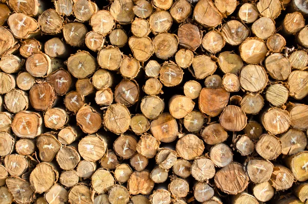 stock image Pile of firewood logs background