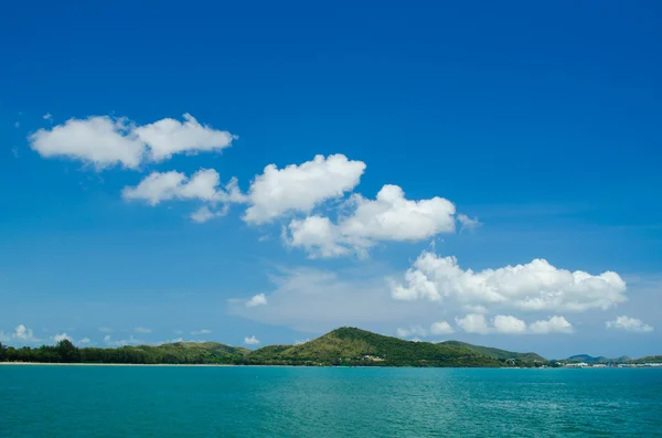 stock image Nice sea view with beautiful sky