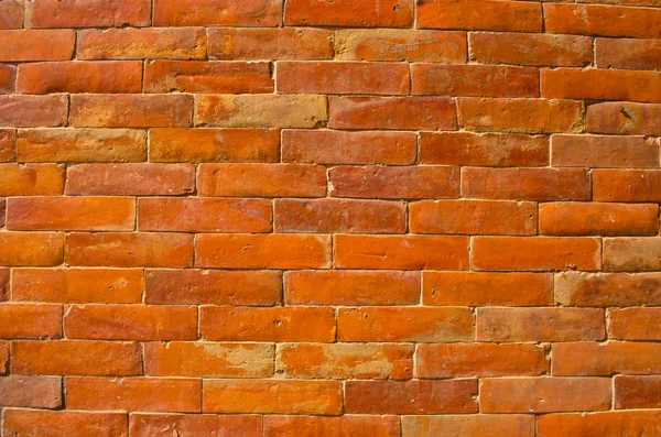 Orange brick wall , nepal — Stock Photo, Image