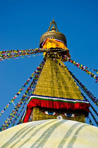 Boudhanath, kathmandu, nepal — Fotografia de Stock