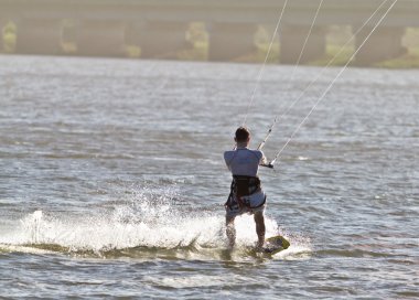 Kiteboarder