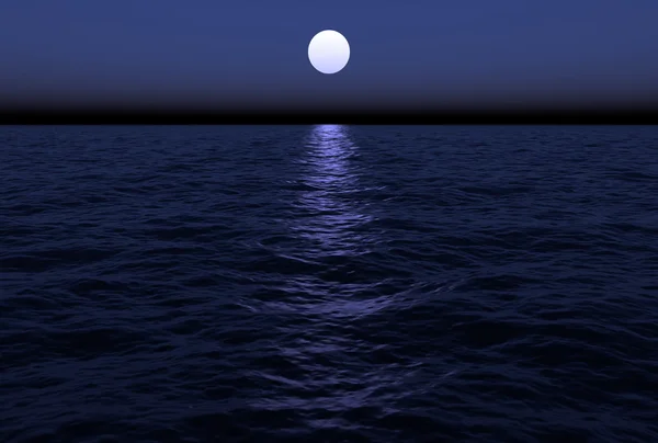 stock image Moonlit Ocean