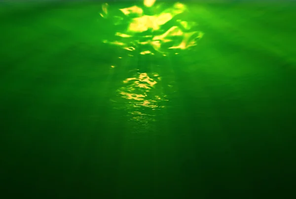 Víz alatti zöld homály Jogdíjmentes Stock Fotók
