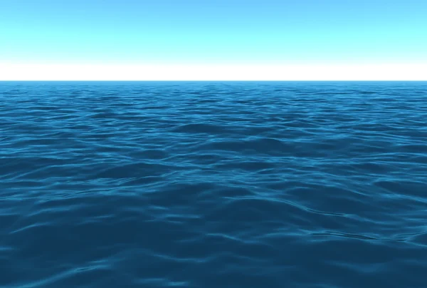 Óceán a láthatáron Stock Kép