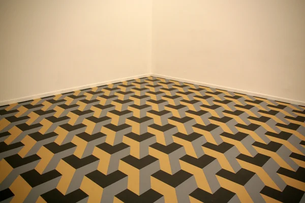 抽象的平铺的地板 — 图库照片