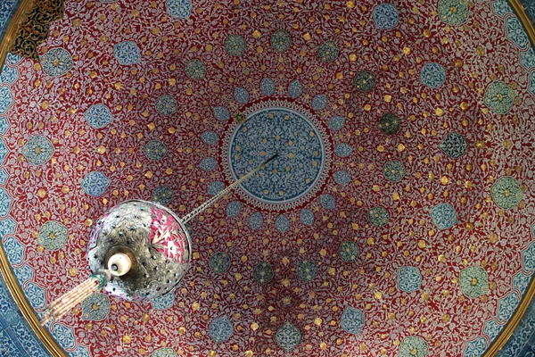 Interieur van de moskee Stockafbeelding