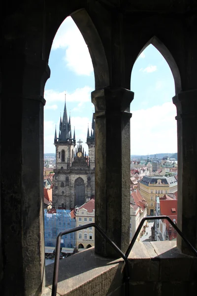 Uitzicht op Praag — Stockfoto