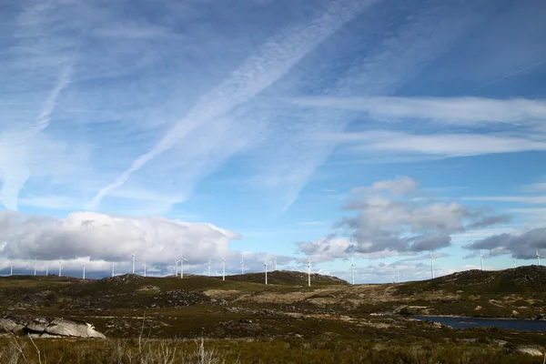 Wind power in Geres — Stock Photo, Image