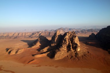 Wadi rum çöl, jordan.