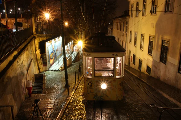 stock image Night tram