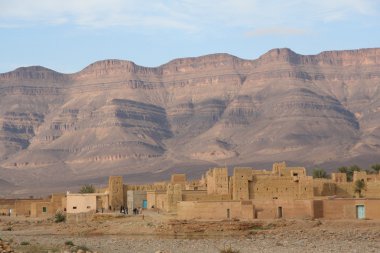 Moroccan village clipart