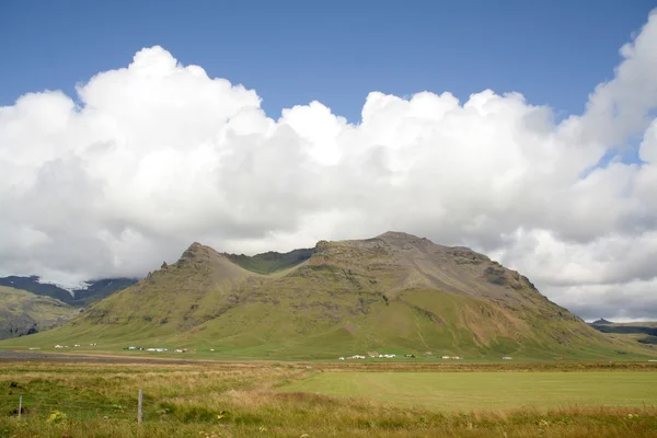 Вулкан Исландии — стоковое фото