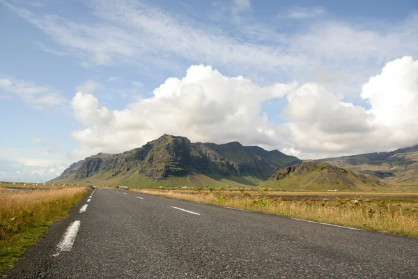 Islandská silnice — Stock fotografie