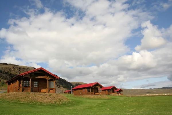 stock image Cottages in Iceland