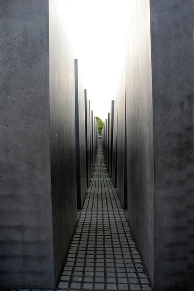 Holocaust memorial, berlin, Duitsland Stockafbeelding