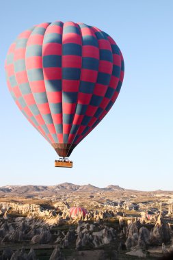 Balloons over Cappadocia clipart