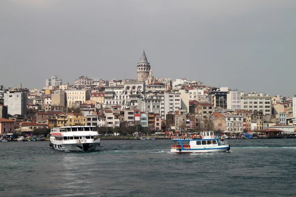 İstanbul ve boğaz — Stok fotoğraf
