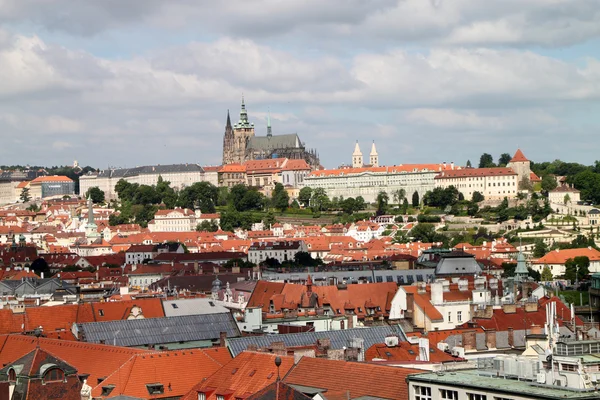 Prague roof tops — Stock Photo, Image