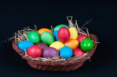 Easter eggs clipart