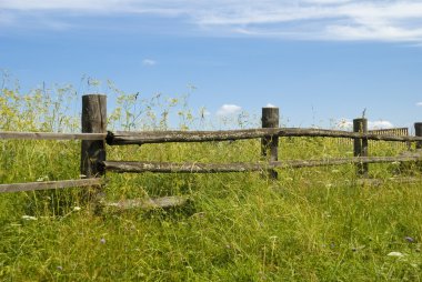 Rural fence clipart