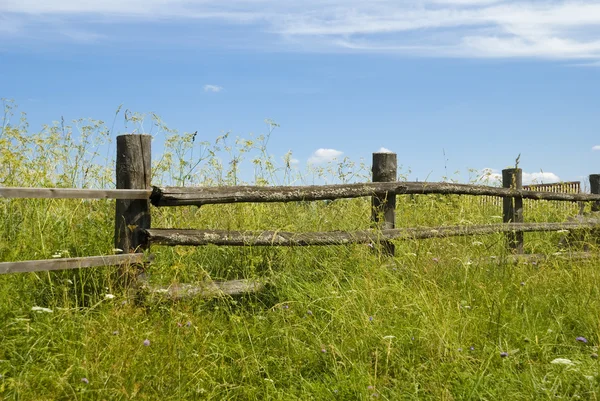 Venkovské plot — Stock fotografie